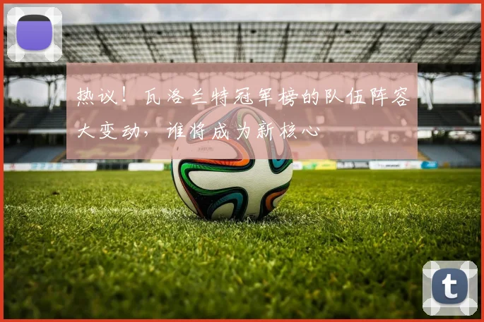热议！瓦洛兰特冠军榜的队伍阵容大变动，谁将成为新核心